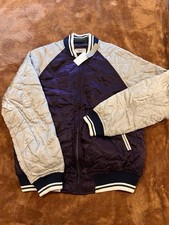 J. Crew Wallace & Barnes Men’s Varsity Style Quilted Pattern Jacket NWT Medium 