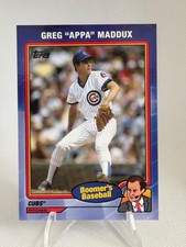 Greg Maddux 2024 Topps Berman Boomer's Baseball Nickname Variation #31 SP Cubs