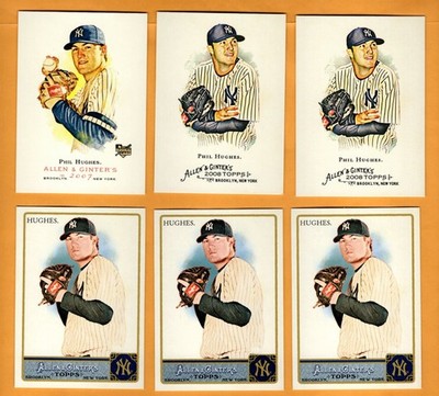 Phil Hughes lot of 10 w/ RC & SPs A & G Baseball - UNLIMITED SHIPPING FOR $4.00