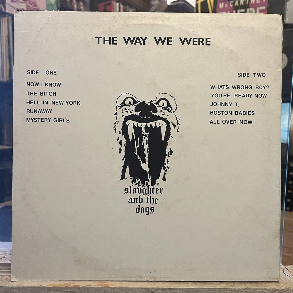 [ROCK/PUNK]~EXC LP~SLAUGHTER AND THE DOGS~Live At The Factory~[1981~THRUSH]~UK Foto 2 de 4