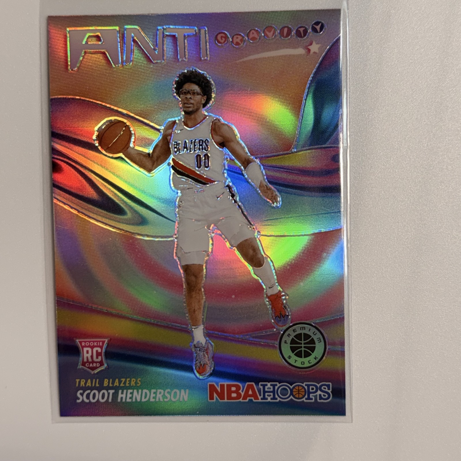 2023-24 Panini Hoops Premium Stock SCOOT HENDERSON #9 NM RC