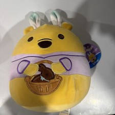 Disney Winnie the Pooh Bear Squishmallow Kellytoy Plush Bunny 10  Easter 2024