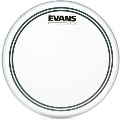 Evans EC2 Drumhead - 10'' - Frosted