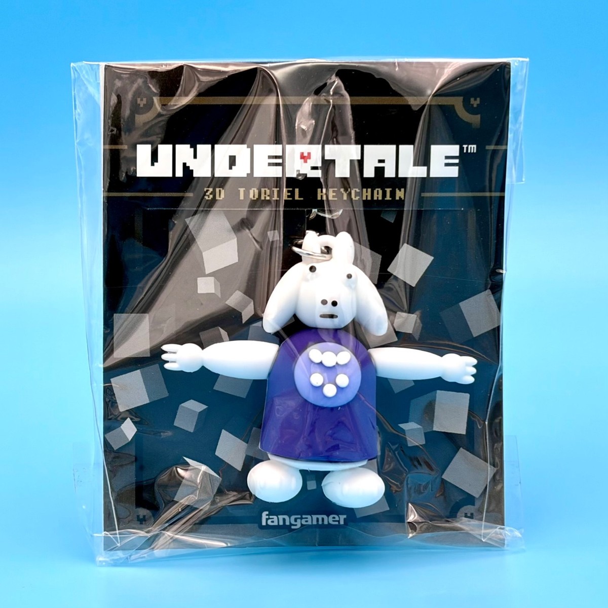 Undertale 3D Toriel Keychain PVC Figure Official Deltarune Key