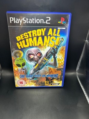 Zerstöre alle Menschen! Sony PlayStation 2 Handbuch PAL PS2 komplett getestet sehr guter Zustand