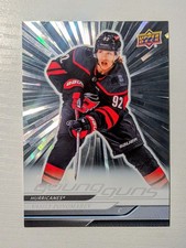 2024-25 Upper Deck Series 2 Young Guns Outburst Vasily Ponomarev #472 Rookie RC