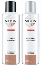 Nioxin System 3 Cleansing Shampoo  Scalp Therapy Conditioner Duo, 10.1Oz Each