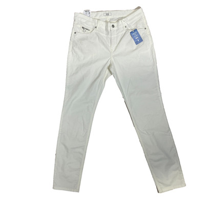 MAC Jeans Rich Slim Damen Jeans 0422575900 42W 32L White Weiß