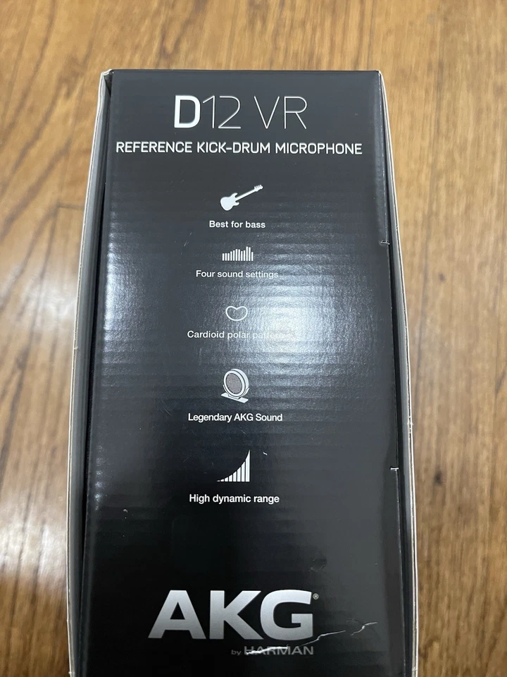 AKG D12VR Dynamic Large Diaphragm Kick Drum Microphone Live/Recording Mic - Image 4 of 4