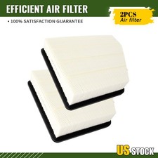 2Pcs Engine Air Filters for Chevrolet Camaro 2010 2011 - 2015 V6 3.6L 6.2L