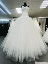 Vestido de novia, nuevo, blanco, talla 36 – 42!