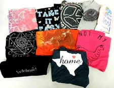 2X texas peace all you need is love llama floral home graphic t shirts 10 Lot