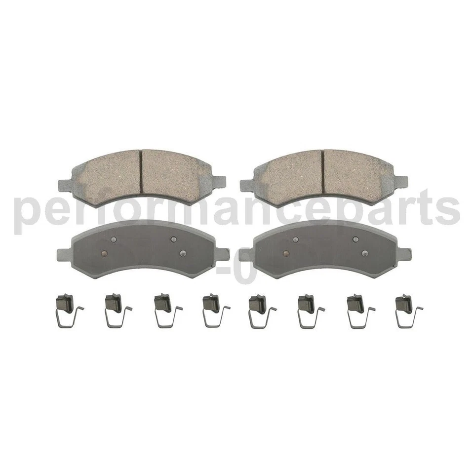 Front Disc Brake Pad Set Disc Brake Rotor for Dodge Durango 2007-2009 - Image 3 of 4