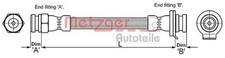 Flexible de frein Fiat COUPE