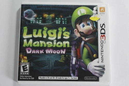 Luigi's Mansion: Dark Moon (Nintendo 3DS, 2013) Complete with Manual