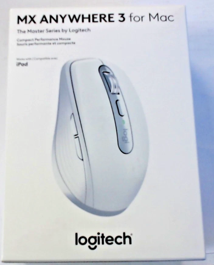 Logitech MX Anywhere 3 Wireless Mouse for Mac -White - Image 2 of 4