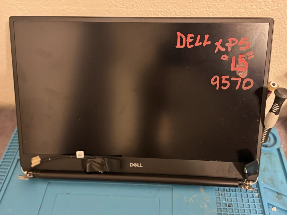 Conjunto de pantalla completa para computadora portátil Dell XPS 9570/PRECISION 5530 con tarjeta WLN y tornillos Foto 4 de 4