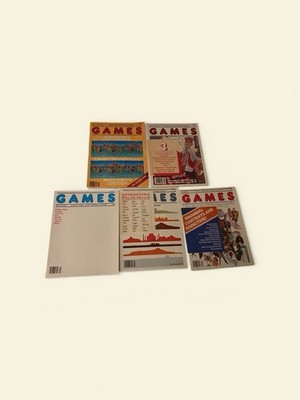 Vintage Games Magazine 1980  5 Issues Puzzles Games Tests Features