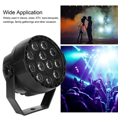 Partylicht Sound Control Bühnenlicht Bühnenbeleuchtung 12LED Chips Mit