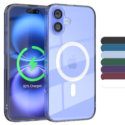 EAZY CASE für Apple iPhone 16 Plus Durchsichtig MagSafe Kameraschutz Case Klar