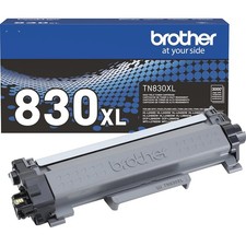 Brother Genuine TN830XL High Yield Black Printer Toner Cartridge