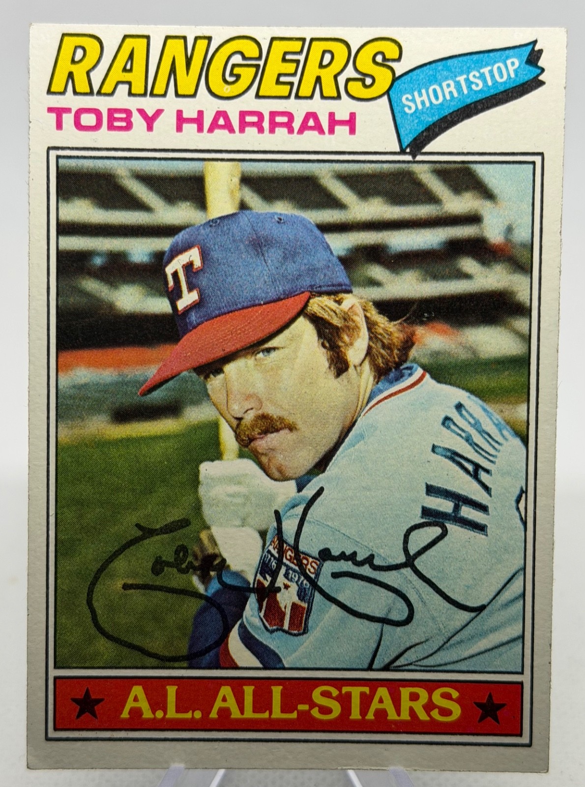Toby Harrah - 1977 Topps #301 All-Stars Texas Rangers