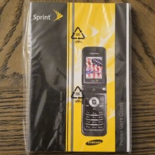 Sprint Samsung A900M Power Vision Phone User Guide - Mint Condition