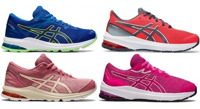 ASICS GT-1000 SCHUHE - 10 - 11 GS BLAU ROSA SHOES RUNNING DAMEN MÄDCHEN KIND