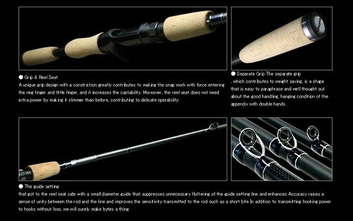 Sale Deps Rod Baitcast Gain Element GE-610 MR Moving Element (4012) - Picture 4 of 5