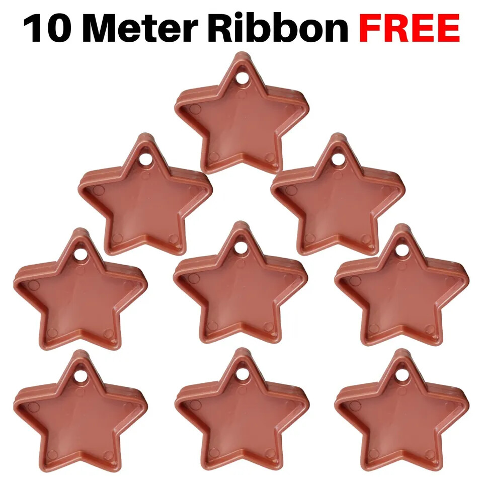 Balloon Weight HELIUM Plastic Heart Weights Quality Ribbons WEDDING ...