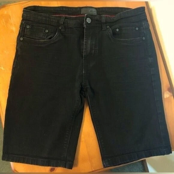 Steve's Jeans Men's Size 30 Black Jean Shorts