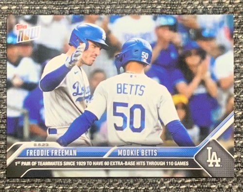 2023 Topps Now 663 Freddie Freeman / Mookie Betts