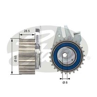 Gates T43044 Tensioner Pulley, Timing Belt For Fiat Lancia