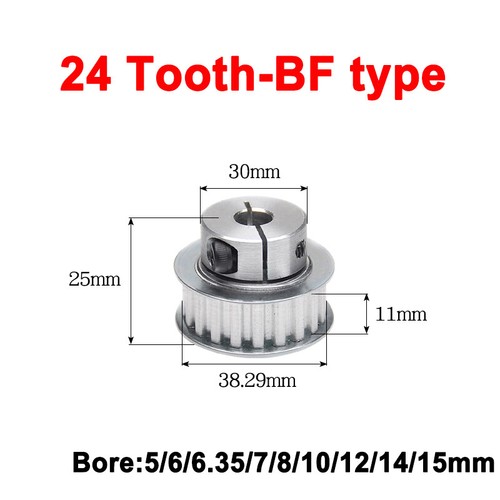 XL Timing Belt Pulley 15T 18T 20T 24T 25T Pitch 5.08mm Bore 5-20mm for 10mm Belt - Picture 17 of 20