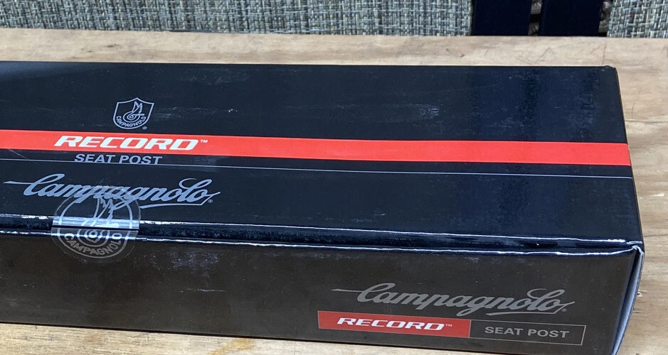Tija de sillín Campagnolo Record Carbon 32,4 mm x 350 mm nueva en caja Foto 4 de 4