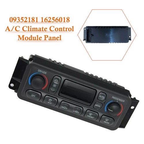 A/C Climate Control Module Panel 09352181 16256018 for Corvette C5 1997-2004 S12