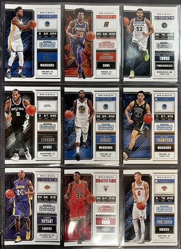 Panini 2018 - Contenders Draft Picks Kobe - Lebron - Magic Variations 1-50 casi nuevo+ - Imagen 7 de 12