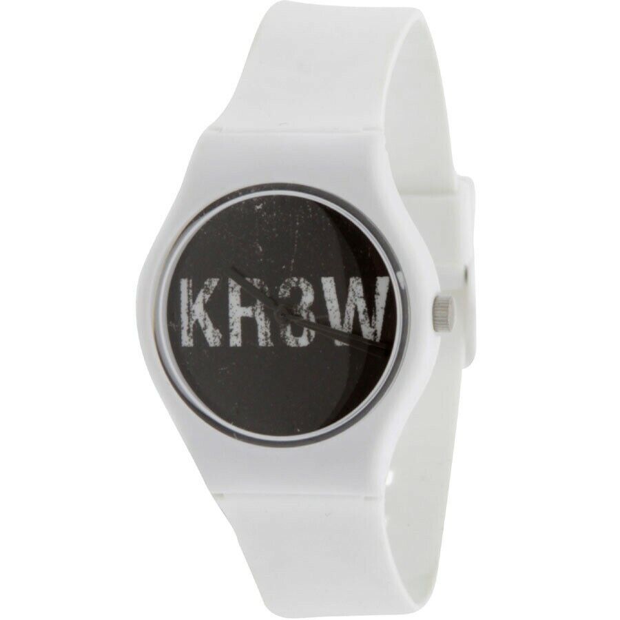 K1341WTKR-1S KR3W Freshman Logo Watch (white)