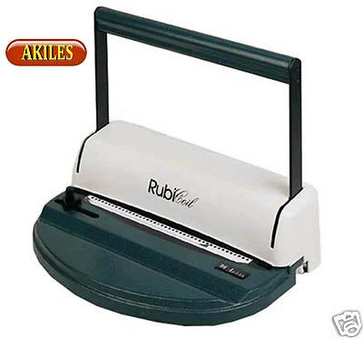 Akiles RubiCoil Coil Binding Machine & Punch ( New ) ARC-L41