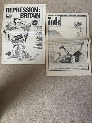 Tintenmagazin 18. August,1. Sept 1971 Repression Großbritannien Teile 1 & 2