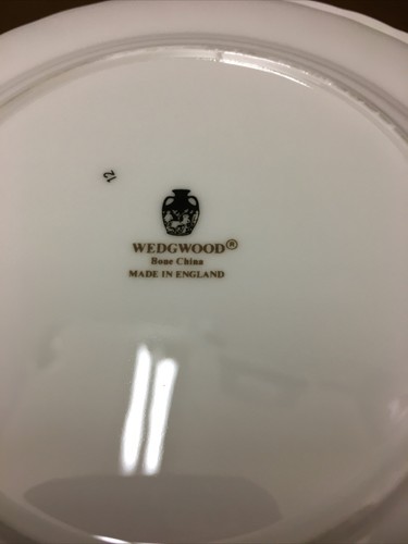 Wedgewood candlelight Bread Plates Made In England Lot Of 3 A181 - Picture 3 of 4