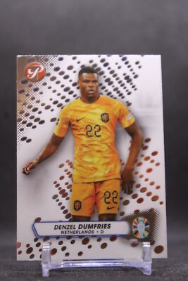 Denzel Dumfries #109 2023 Topps Pristine Road To Euro 2024 Netherlands