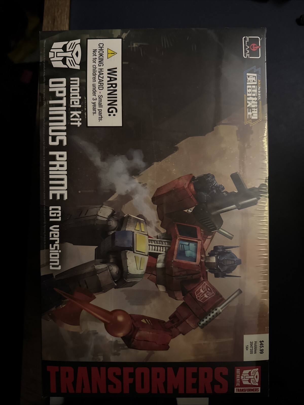 Flame Toys Furai Model Kit Transformers G1 Optimus Prime  