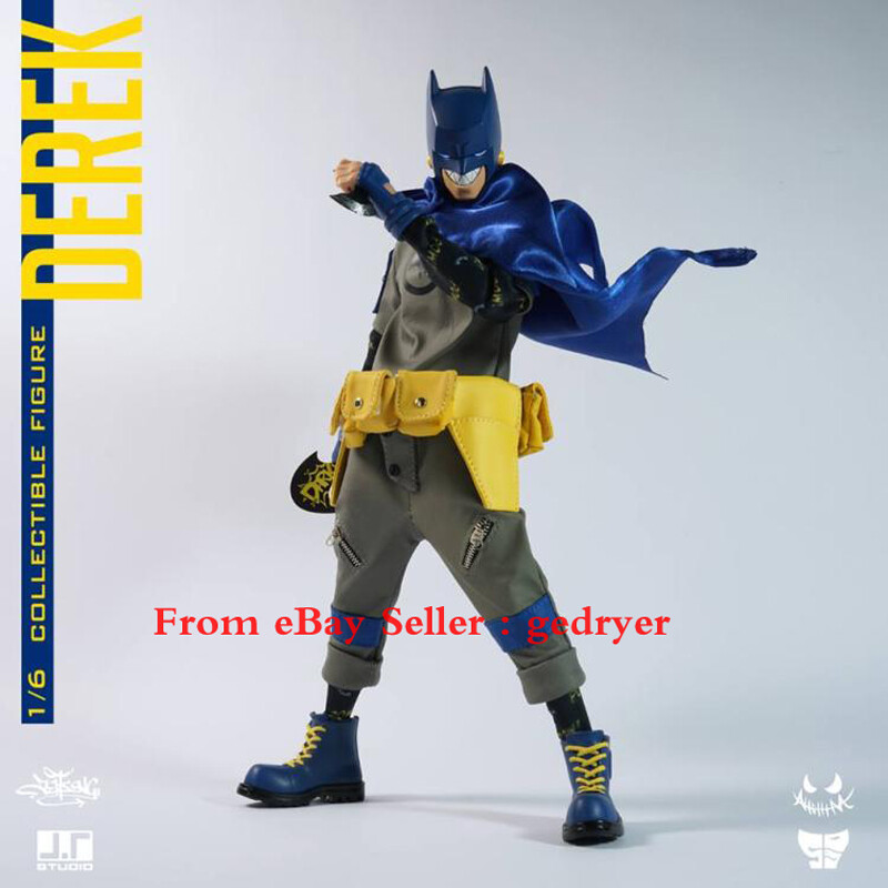 Derek 1/6 可動フィギュア【JTstudio】 J.T STUDIO DEREK 1/6 2018TTF Limited Edition Batman Action Figure