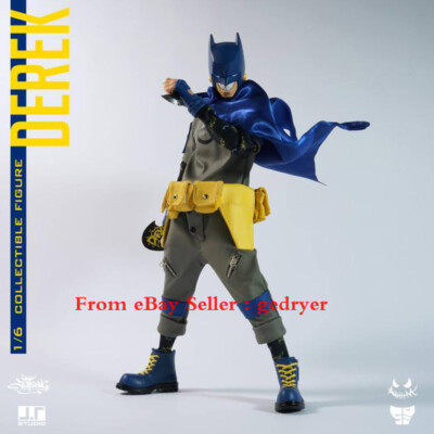 Derek 1/6 可動フィギュア【JTstudio】 J.T STUDIO DEREK 1/6 2018TTF Limited Edition Batman Action Figure