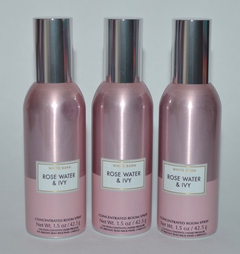 3 BATH BODY WORKS ROSE WATER IVY 