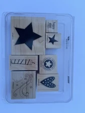 Independence Day Stampin Up stamps set of 7
