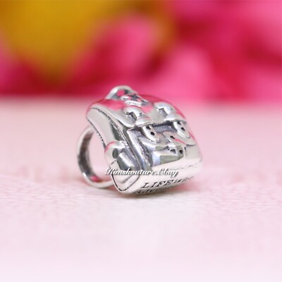 Authentic Pandora Adventure Backpack Sterling Silver Charm