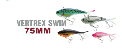 Nomad Design Vertrex Swim Vibe 75mm - 3'' - 2/5oz - Choose Color