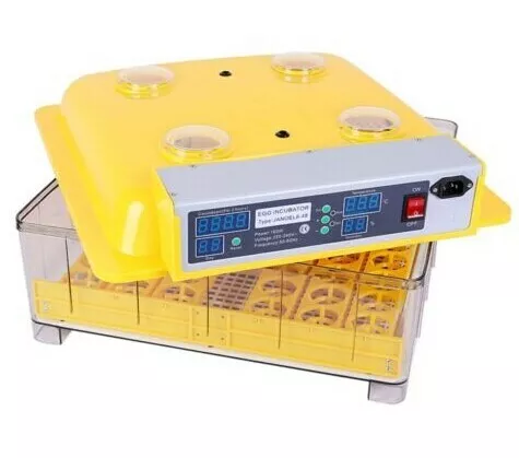Automatic JANOEL 48 Egg Incubator Fully Digital LED Turning Chicken Duck Eggs - Picture 3 of 9